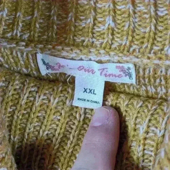 Cowl Neck XXL Womens It's Our Time  Sweater Top - Picture 2 of 7